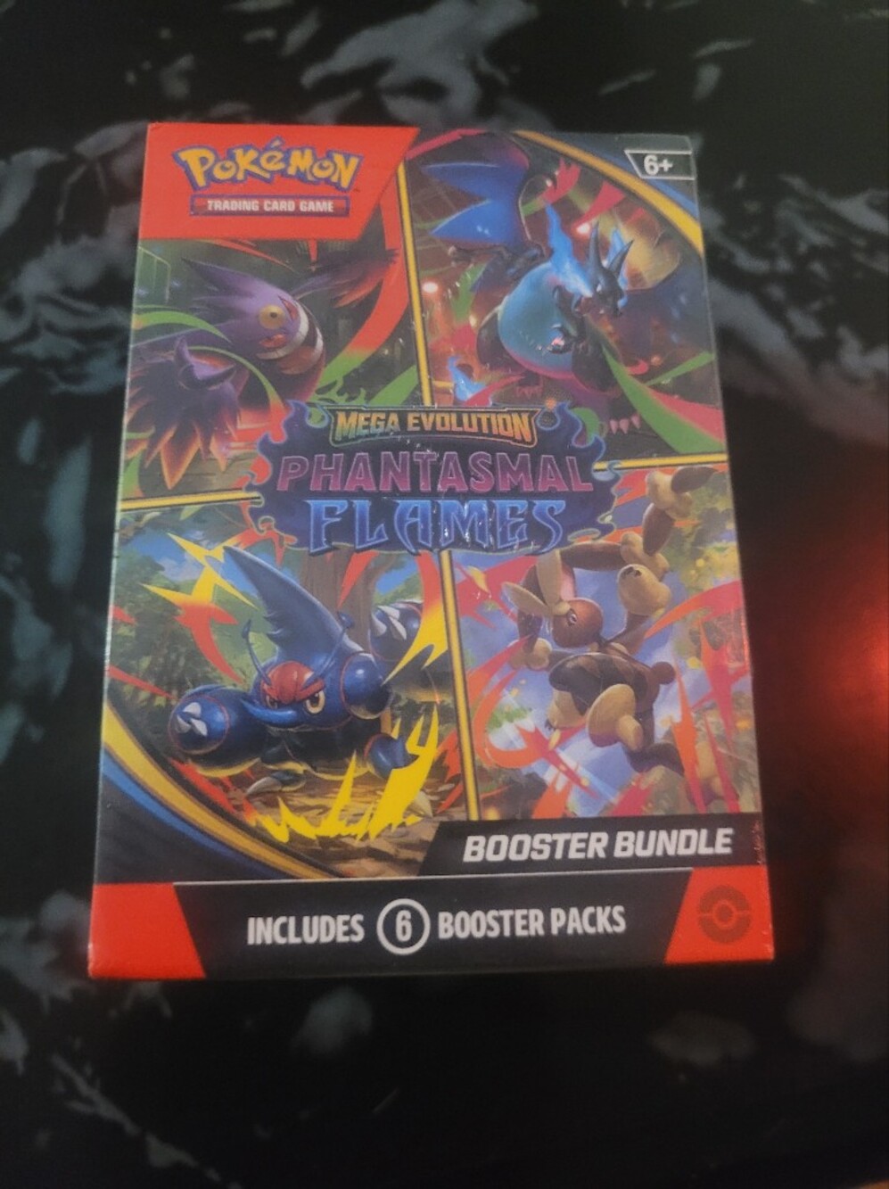 Pokemon Phantasmal Flames Booster Bundle - Red, Blue, Yellow, Green